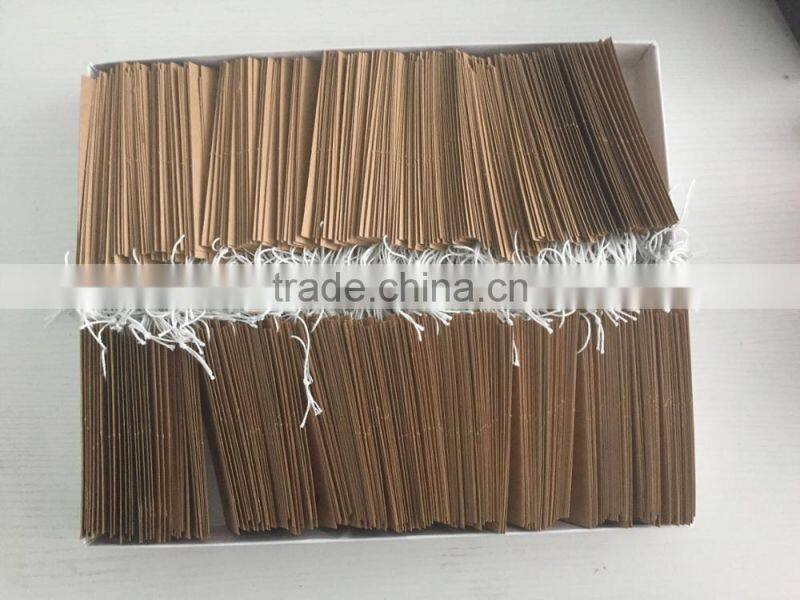 Custom Kraft Paper garments hang tags swing tags