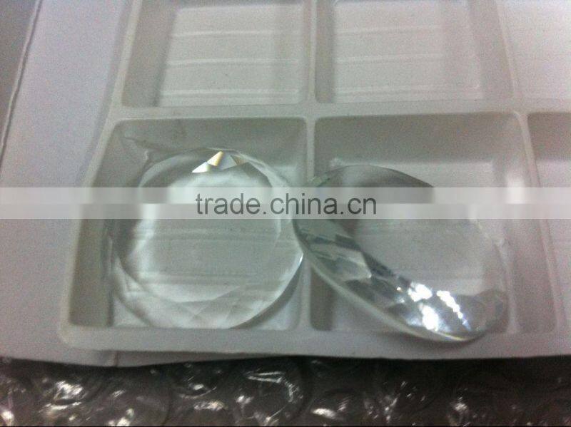 transparent flat back diamonds stones