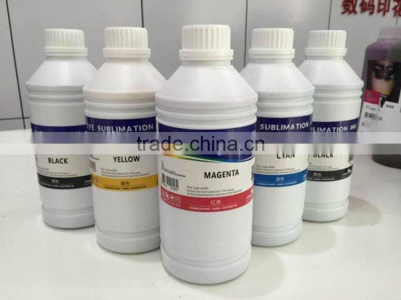 SEF dye sublimation ink for DX7 printhead from korea
