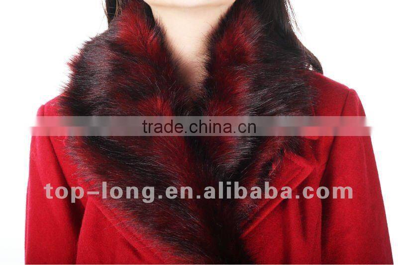 2012 women winter coat of clothing fashion textile stock