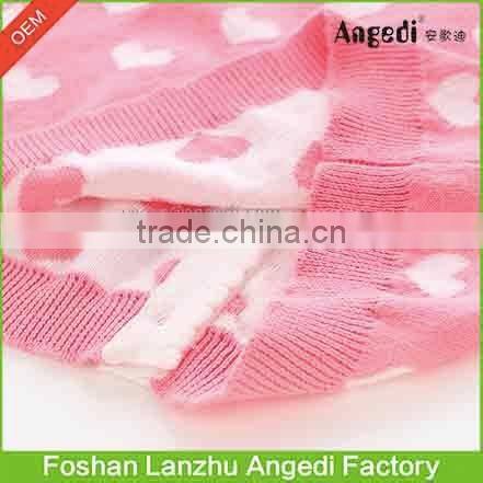 Original design Children clothing Girls Cardigan Brand Sweater Wool/cotton Knit Long-Sleeve cardigan