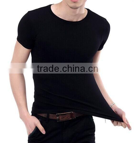 Latest type pure 200g polyester spandex t-shirts,wholesale blank 200g polyester spandex t-shirts