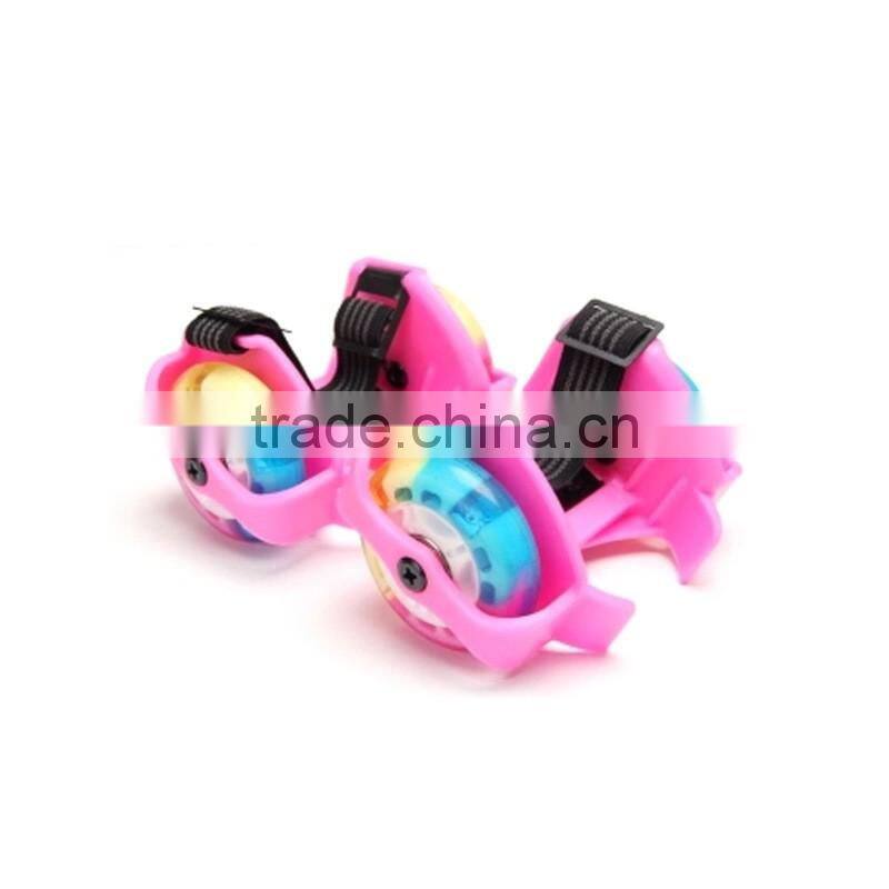 kids sports unisex fashion wheels skate roller shoes