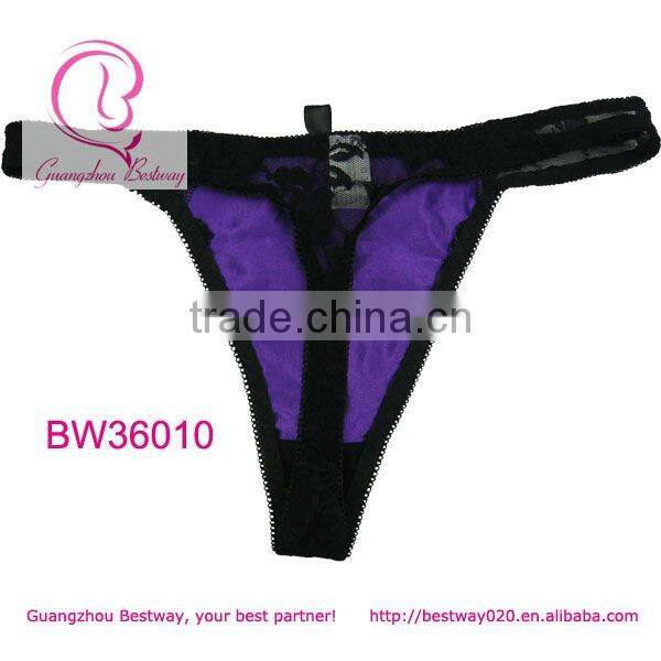 Sexy photos of hot new fashion dress lace materials thong g-string t back y back