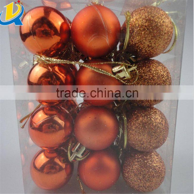 household party decoration white plastic christmas ornaments balls