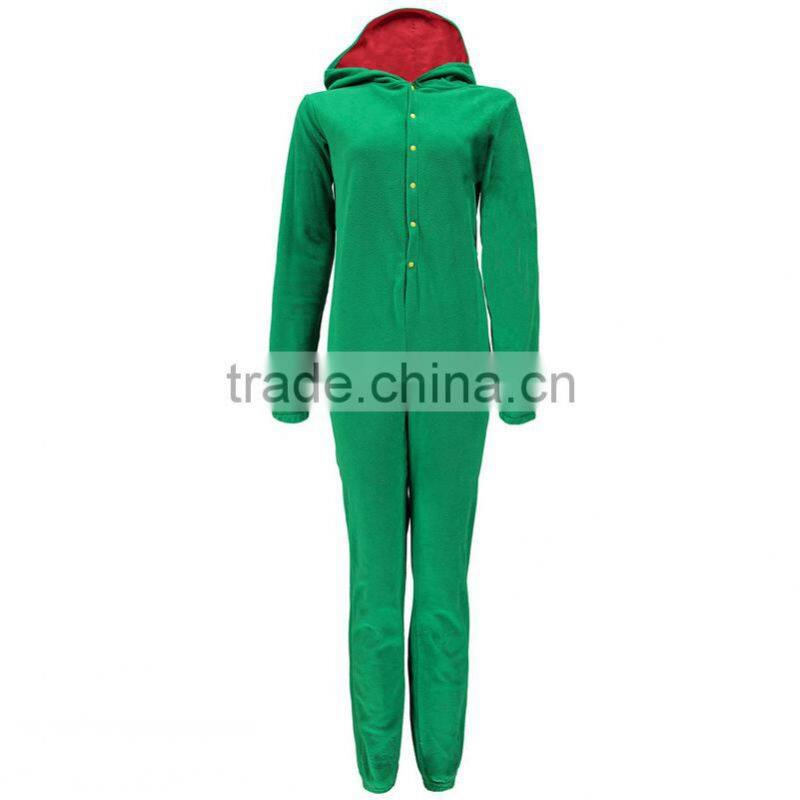 Cheap fashion hooded onesie with perfect design wholesale adult onesie