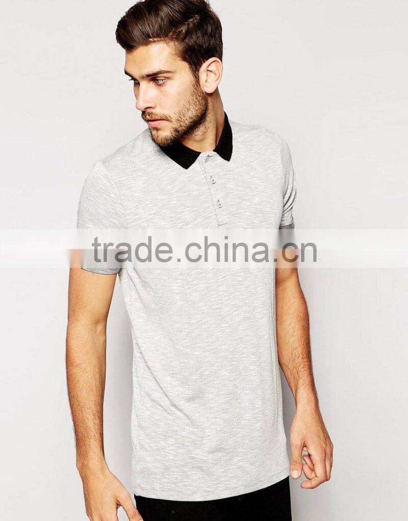 Custom men's loose knit polo shirt wholesale China factory polo shirt cheap wholesale polo shirt factory