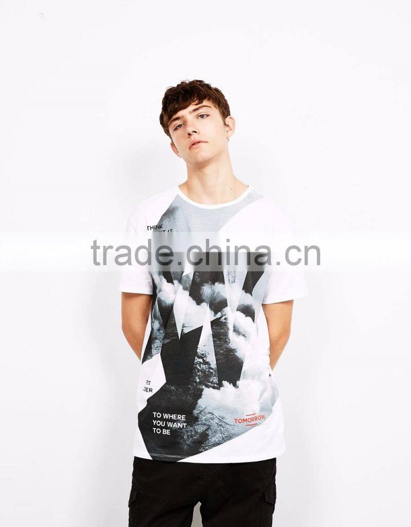 MGOO High Quality 100% Polyester Sublimation Printing Tshirt Customized T-shirt With Photo OEM Dri Ffit Shirts