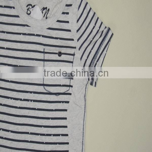 R&H customized hot selling short sleeve KID cotton tee shirt