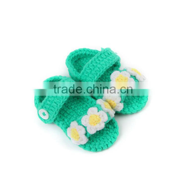 Baby Summer Crochet Knit Shoes Pattern for Infant