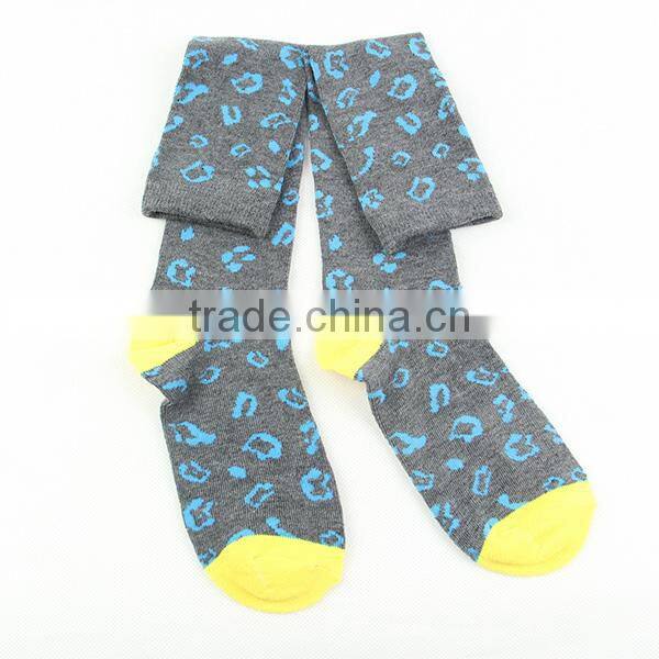 fashion baby girl tight fashionable and cotton tights with jacquard