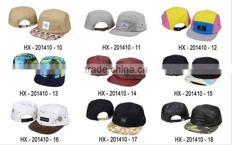 100% wool Camper Customize 5 Panel Hats