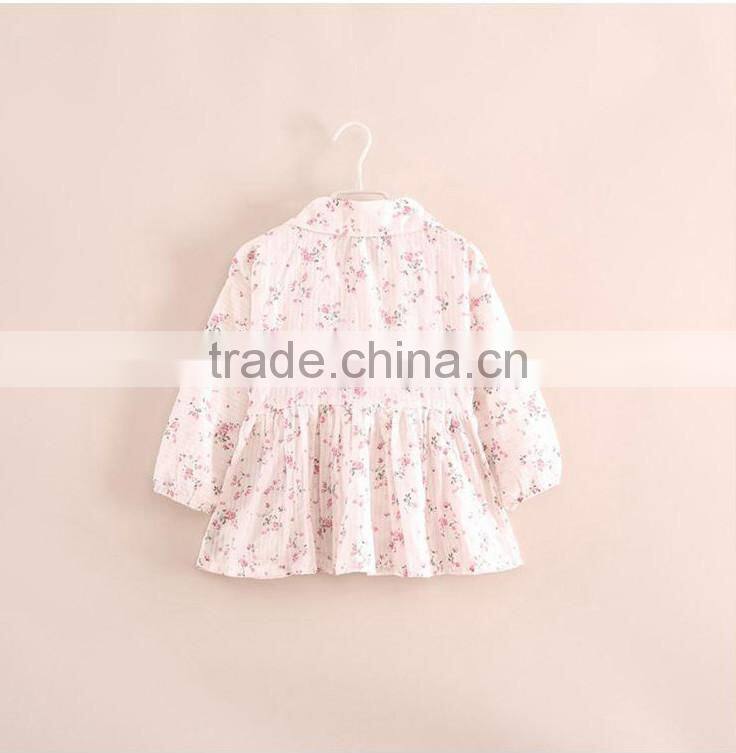fashion wholesale children's shirts for 4-16 years girl in fall
