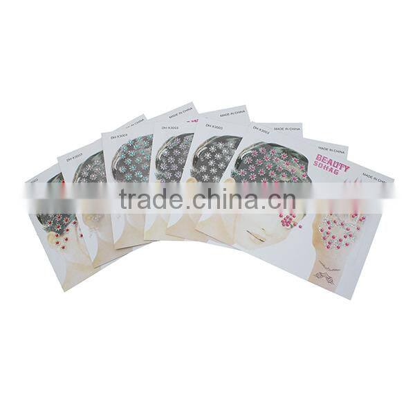 Women Sticker Custom Body Art Multicolor Glitter Removable Temporary Tattoo Sticker