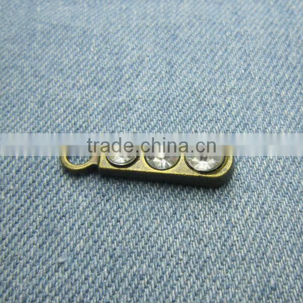 fashion metal zipper pull