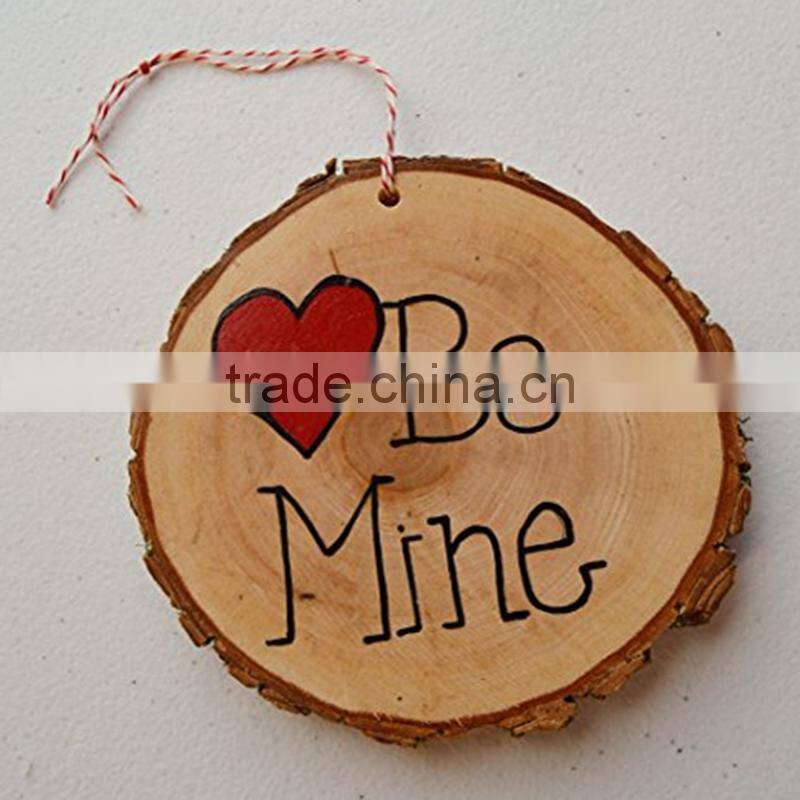 New Arrival Wood Cut Happy Easter Rabbit Wooden Tag Embellishment with String