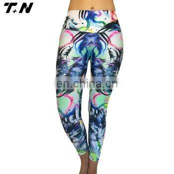 Custom sublimation spandex leggings wholesale