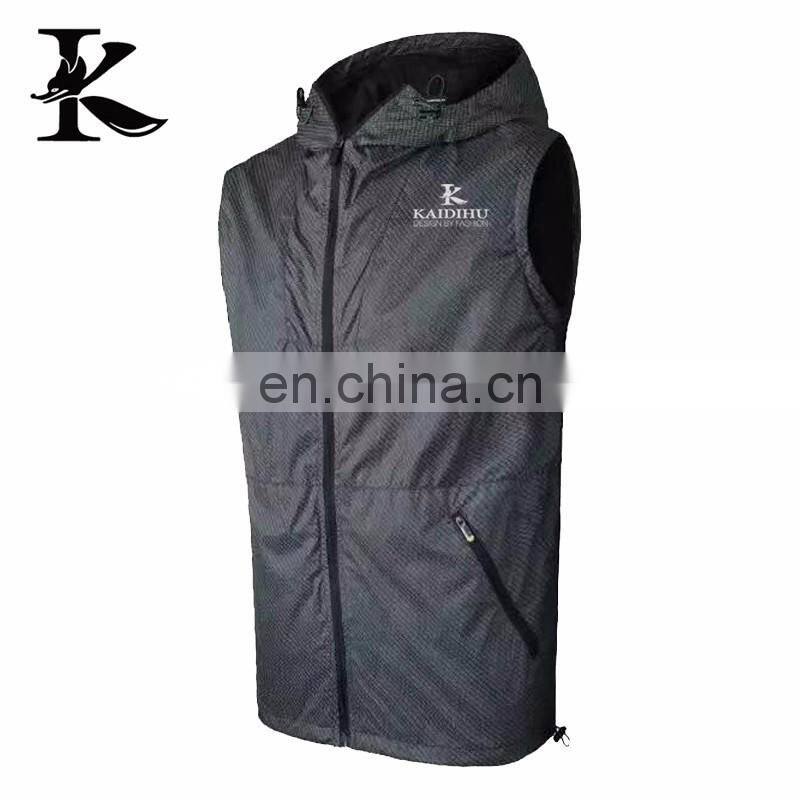 Outdoor Wind Jacket Detachable Sleeve to Vest