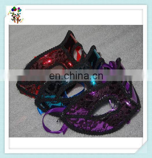 Cheap Fancy Dress Venetian Masquerade Party Masks with Lace HPC-0429
