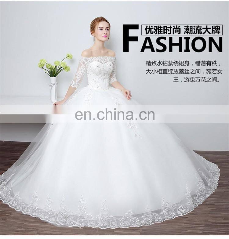 HS1602 Wholesale price under $100 cheap Wedding Dress 2016