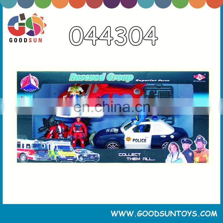 cheap police toy set /army set toy/military set toy/toy soldier/rescue toy play set/CE/EN71 approve