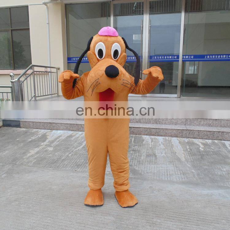 Wholesales cheap popular cartoon movie animal costume dog mascot promotions