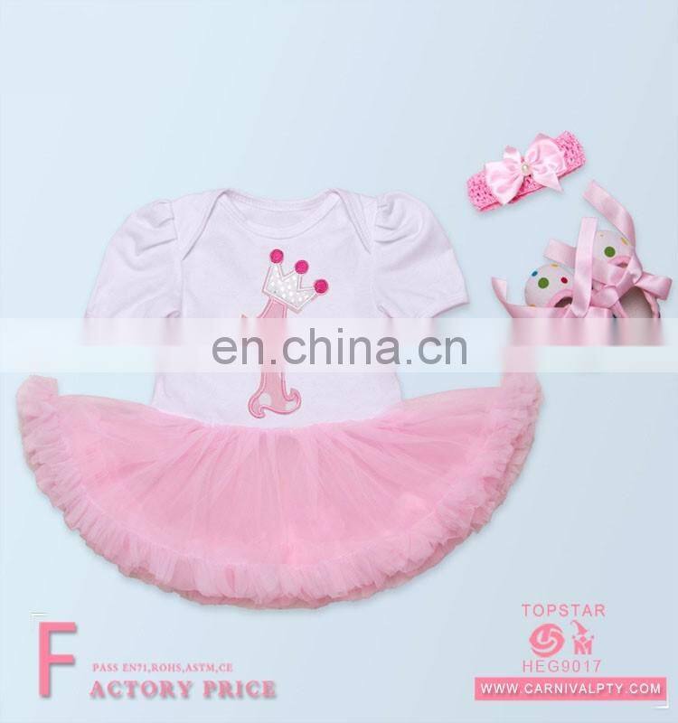 New fashionable baby children kids lace dresses set red cotton long sleeveless skirt +shoes +rosette