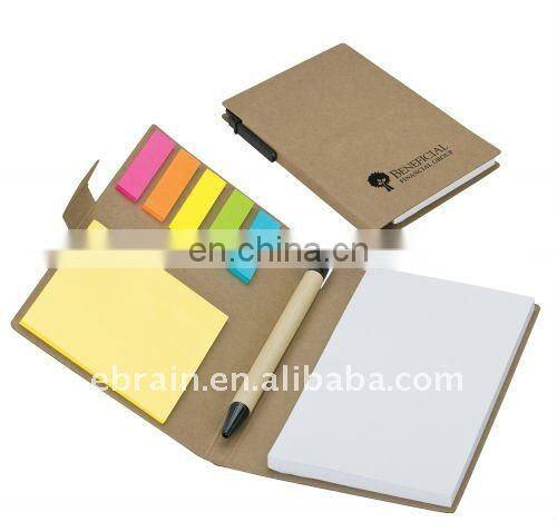 Multicolor Recycled Notepad Set, ECO Envelope Paperpad
