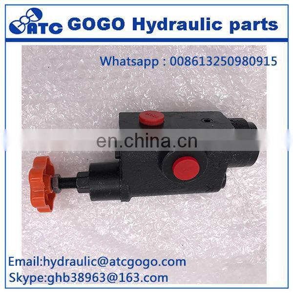 YF series of YF-B8,YF-B10,YF-B20,YF-B32,YF-L8,YF-L10,YF-L32,YF-F32,YF-F50,Y-Ha6B,Y2-Ha10B,hydraulic pilot pressure relief valve