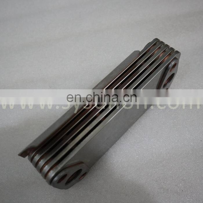 China supplier construction machinery diesel engine parts cooling system ISF2.8 ISF3.8 oil cooler oil 4990291