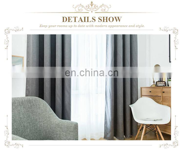 Wholesale decorative custom blackout window curtains