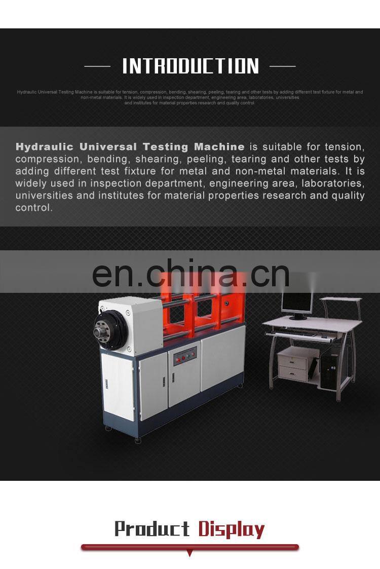 Tensile testing equipment meter stress relaxation modulus
