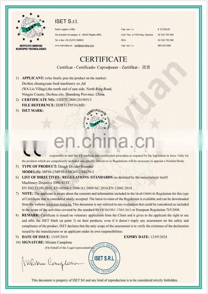 Factory Direct Supply Bakery Round Bun Dough Divider Rounder For Sale