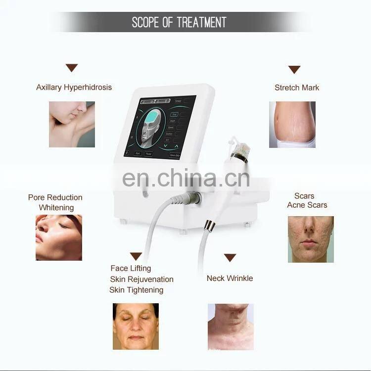 CE approved Special fractional magic effect face lift vertical fractional rf microneedle