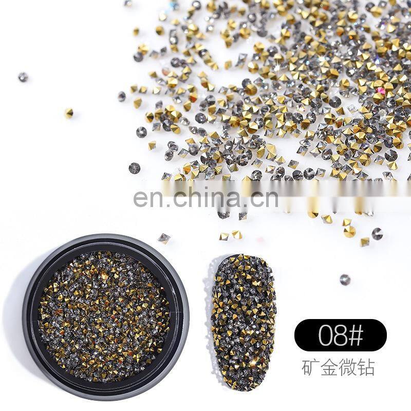 Crystal Sand Tiny Beads Nail Art Rhinestone