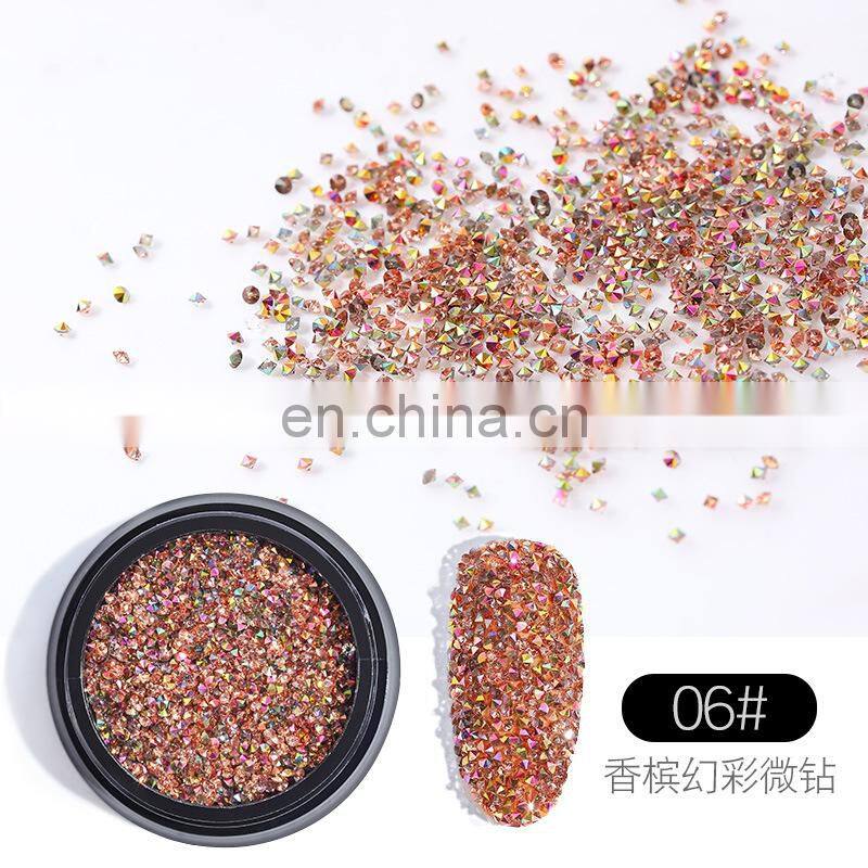 Crystal Sand Tiny Beads Nail Art Rhinestone