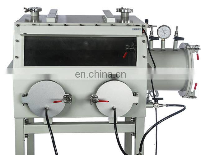 Laboratory Benchtop Transparent PMMA Acrylic & Plexiglass Vacuum Glove Box Isolator