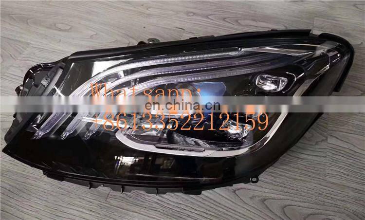 2018year W222 headlights and tail light fit for S-class W222 upgrade to 2018year W222 S63 S65 Headlight and tail lamp