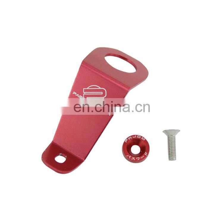 Automotive durable parts aluminum radiator bracket bolts universal support water tank buckles