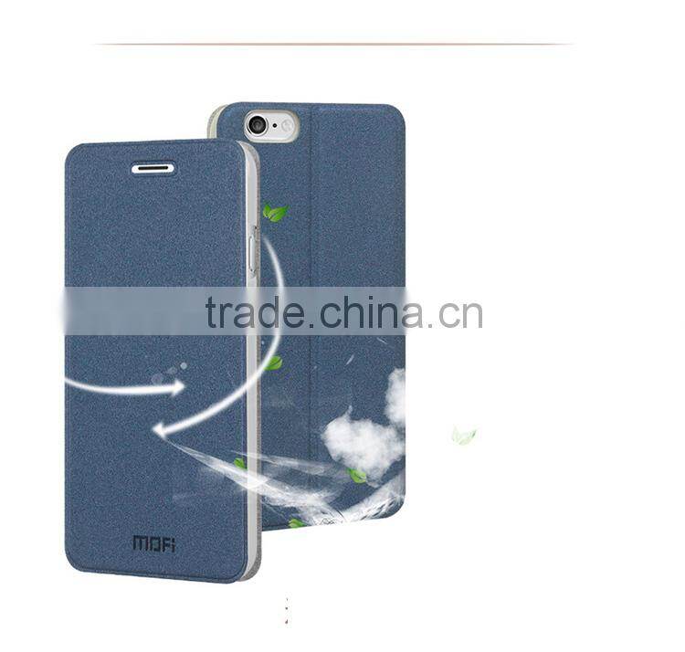 Flip Leather Case Cover for Apple I phone 6 Plus, i6 plus, 5.5 Inch Screen Smartphone