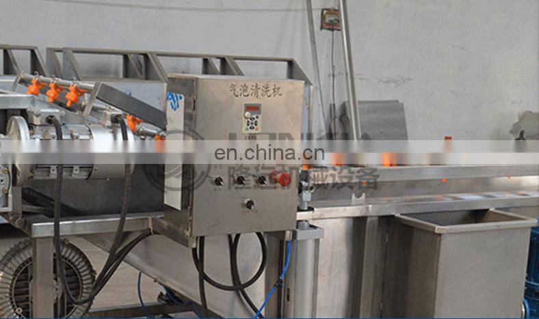Best Price Fresh Fruit Mango Apple Cleaning Machine Air Bubble Vegetable Washing Machine