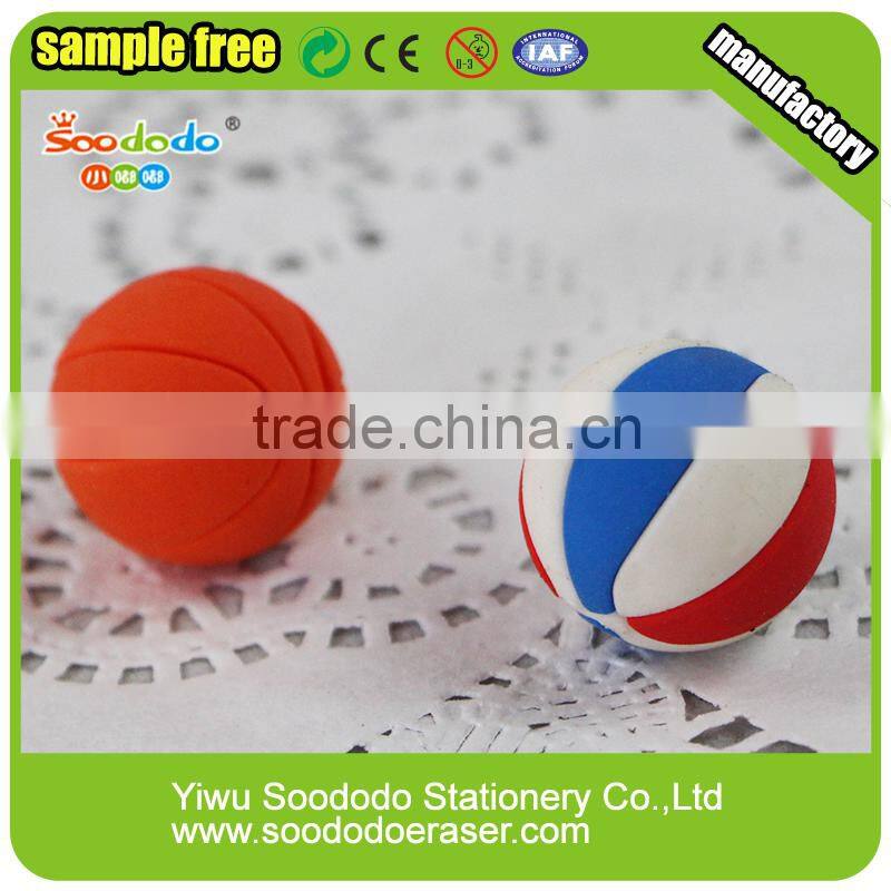 3D American football eraser