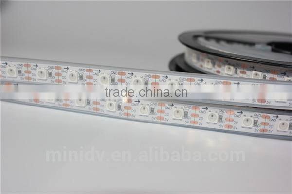 5050 SMD 30/60LED/M RGB Full Color Dream Color WS2812 LED Strip Light with IP67 Waterproof Tube