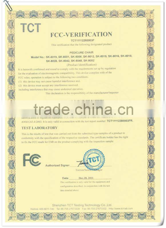 Salon manicure massage nail spa pedicure chair