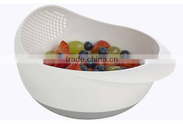 KH Cheapest Multi-function bowl with intergrated colander
