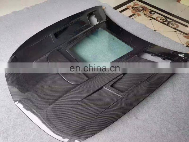 Runde Carbon Fiber Or Resin Material For Mercedes-Benz AMG GT GTC GTS IMP-Performance Style Hood Engine Bonnet Hood Cover