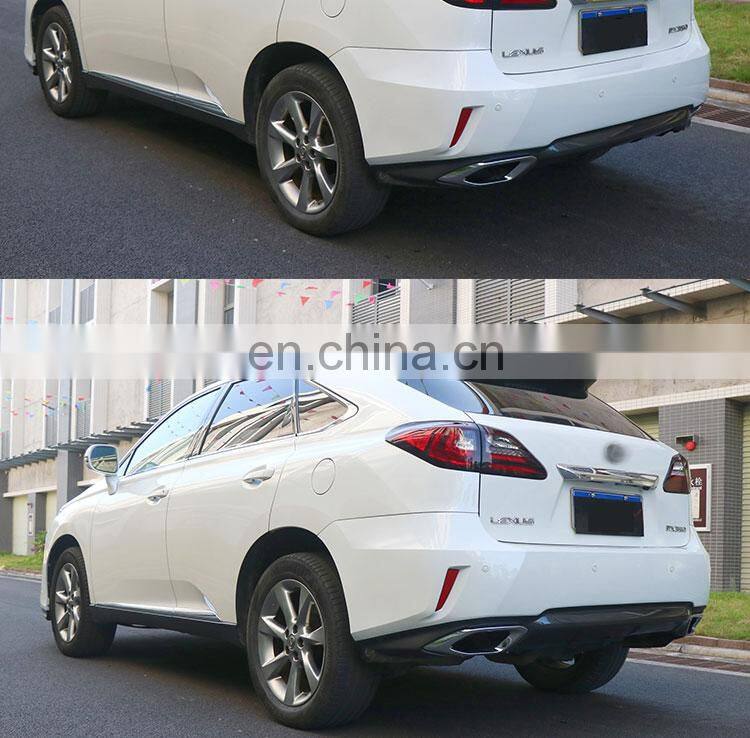 Runde Car Modification PP Material Old Lexus RX270 Upgrade New Style RX350 Front Rear Bumper For 09-14 Lexus RX270 Body Kit
