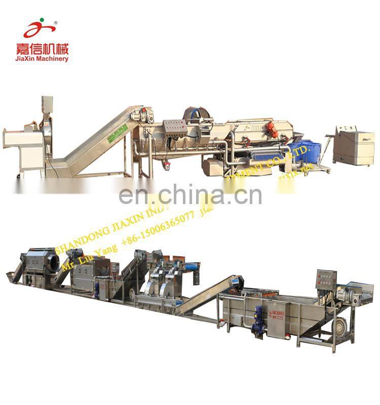 High efficiency orange washing drying processing line