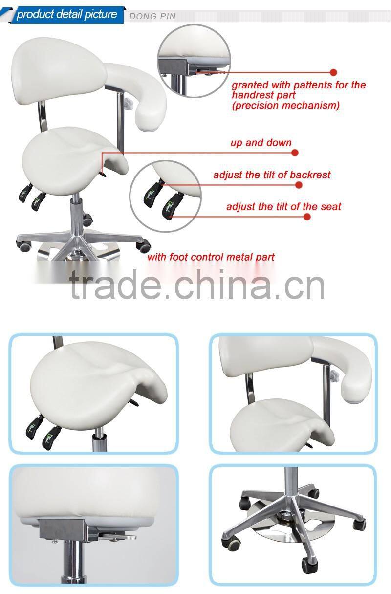 white leather useful medical chair for salon