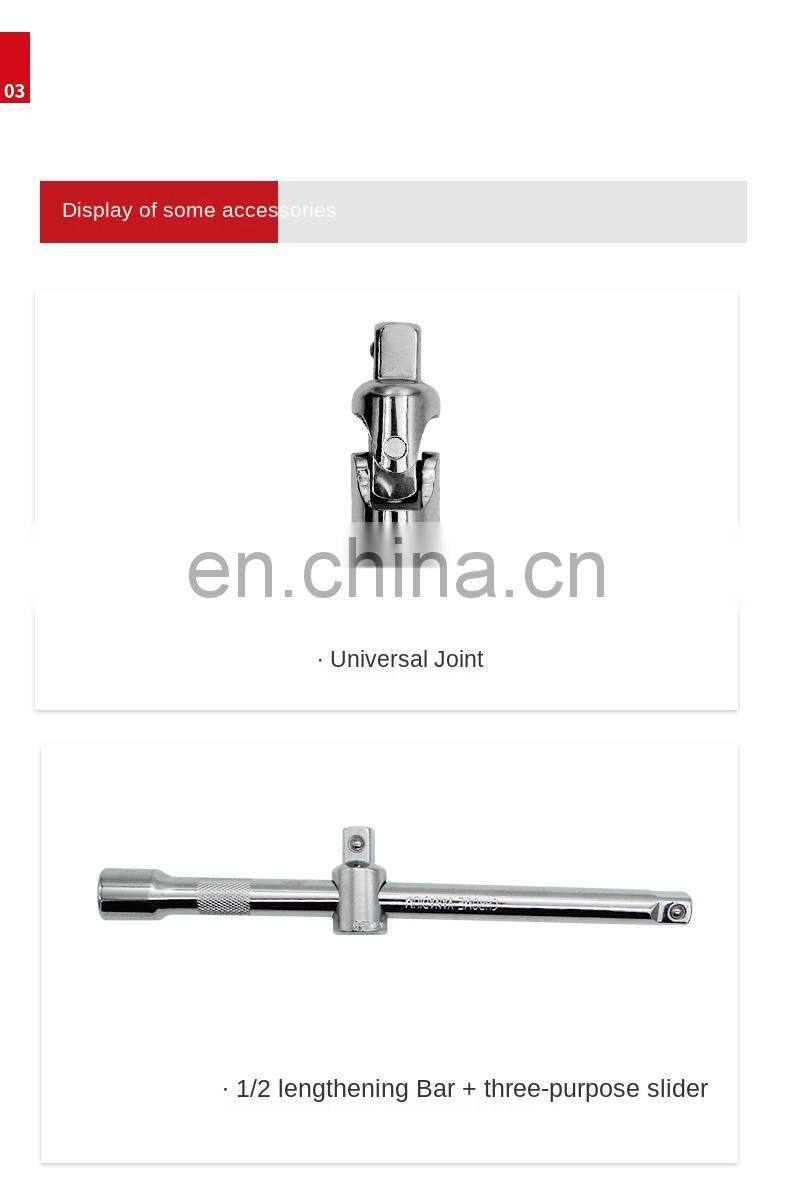 37 PCs Wrench Hand Tool Set Bicycle Car Repair Tool Kit Set Home Mechanical Ratchet Torque Wrench Socket Garage Tools Box Set